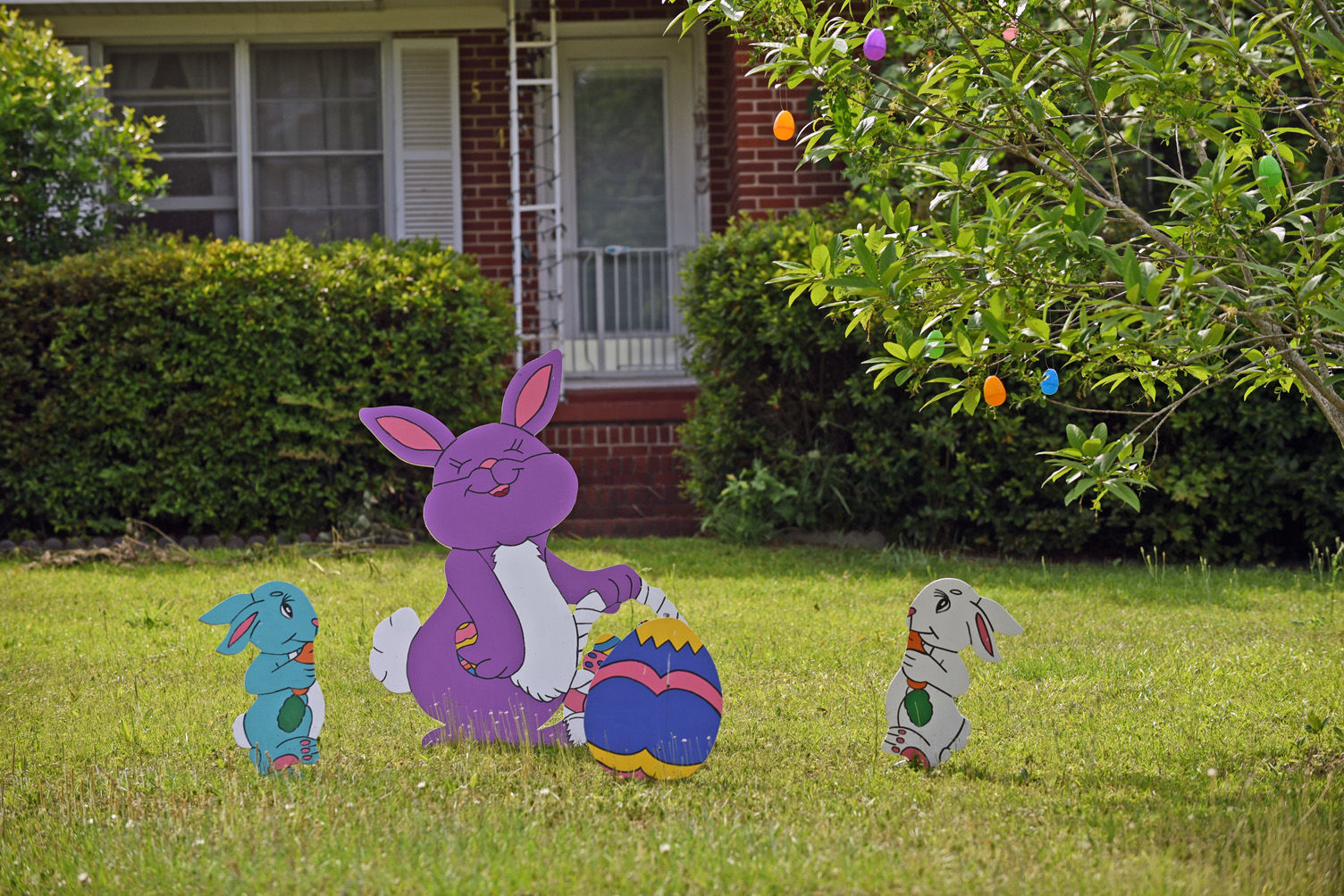 Easter decorations in the Wiregrass